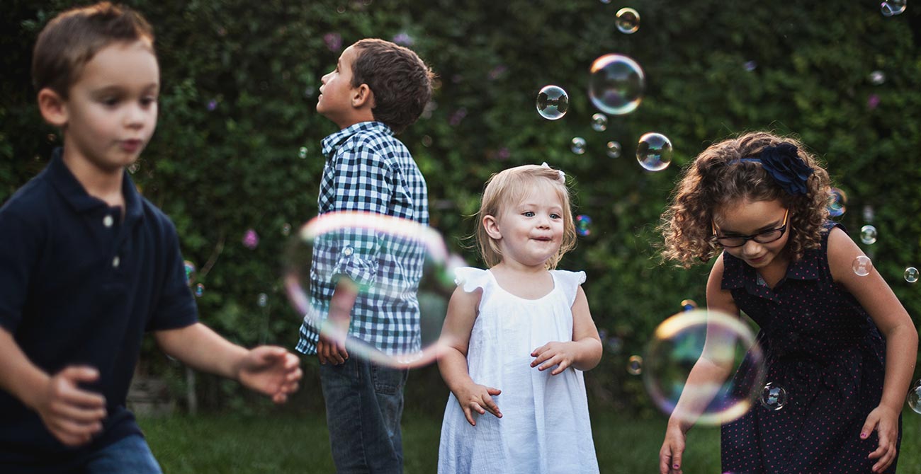 REACH Behavior and Development Center children playing outdoor