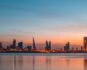 Bahrain Buildings at Night