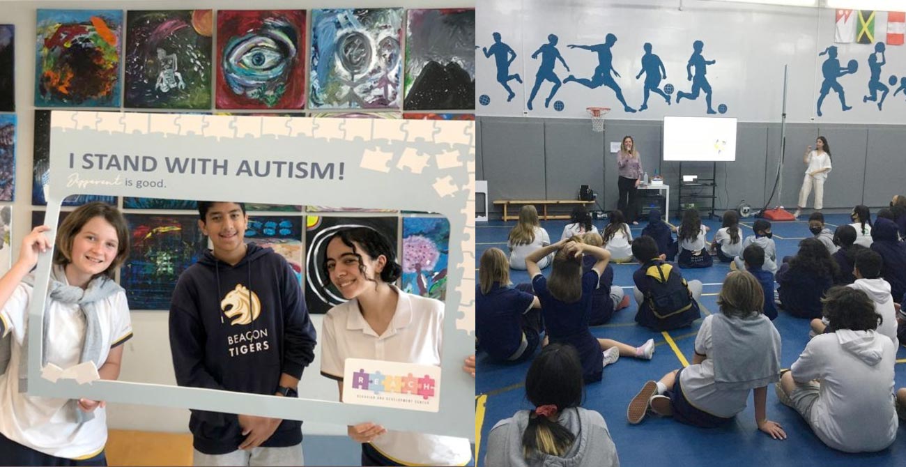 REACH Behavior and Development Center Autism Acceptance Visit in Schools